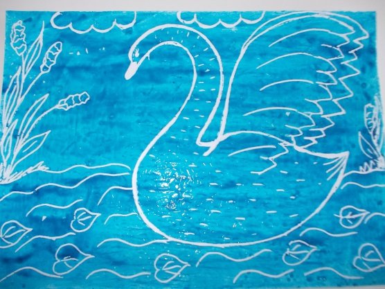 Рисование свечой