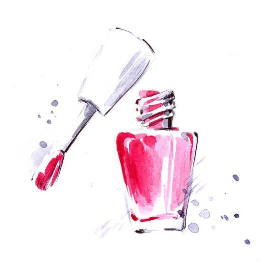 Акварельный лак для ногтей