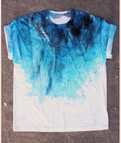 Футболка Раскрашенная красками