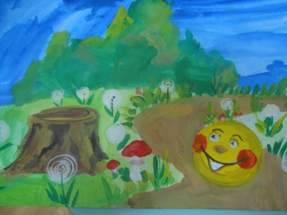 Сюжетное рисование для детей