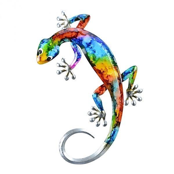 Ящерица саламандра акварель