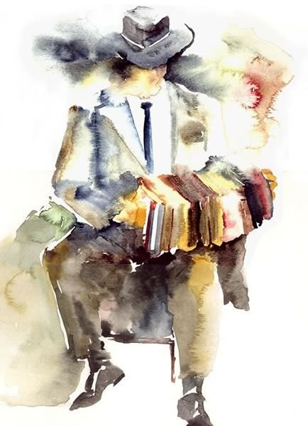 Картина паяц в Красном