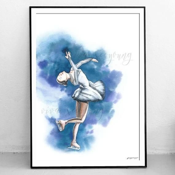 Фигуристка арт