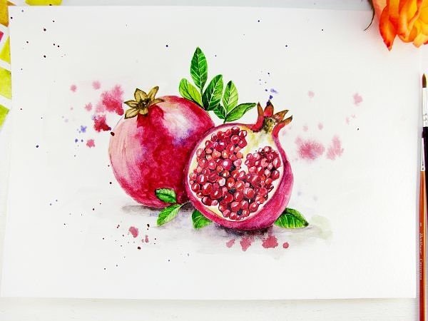 Скетчинг гранат