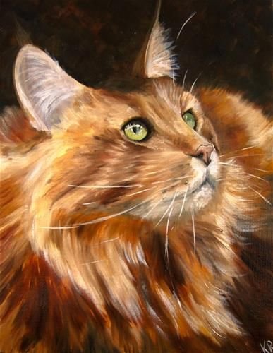 Алмазная мозаика Мейн куны