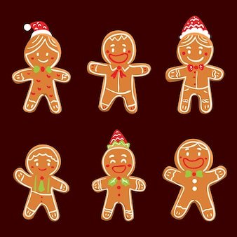 Пряничный человечек маркерами