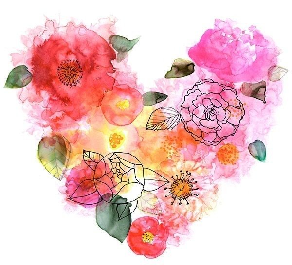 Акварельные элементы