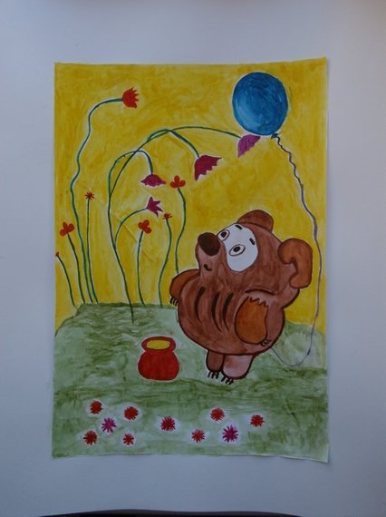 Любимый литературный герой Винни пух