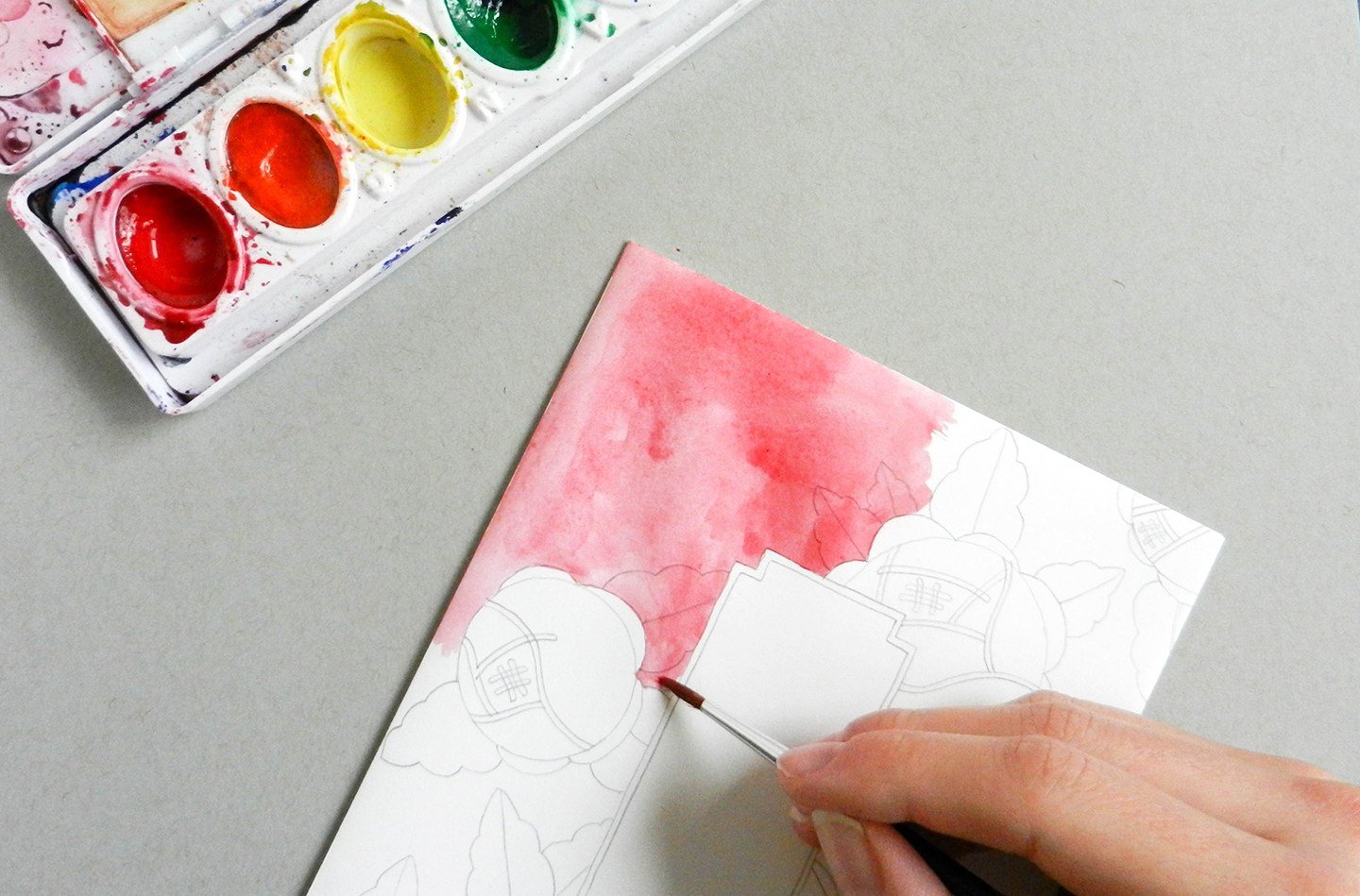 Какие краски для бумаги лучше. Рисование акварельными красками для детей. Акварельные краски на бумаге. Бумага для акварели. Красим акварелью.
