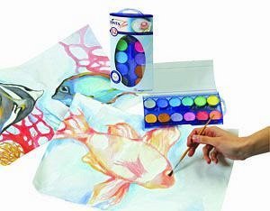 Перламутровая акварель