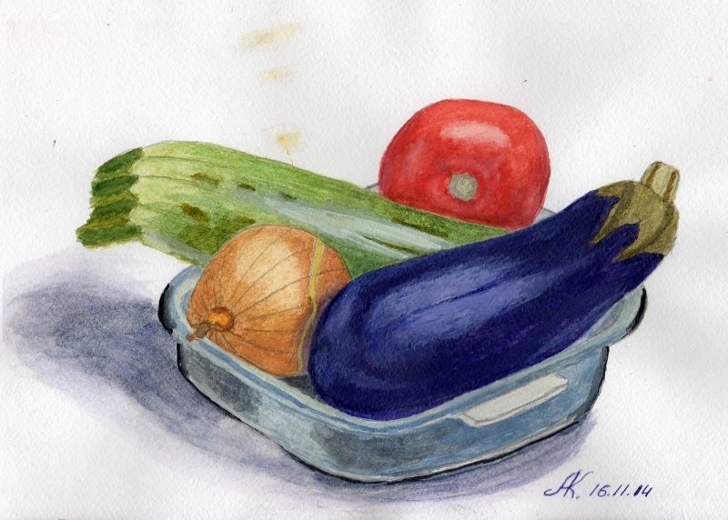 Тыква кабачок помидор. Рисование овощи. Кабачок акварелью. Натюрморт с кабачком. Натюрморт из овощей рисунок.
