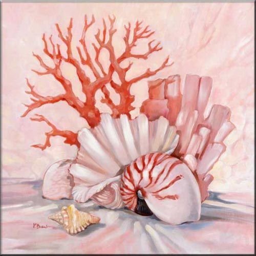 Кораллы акварель