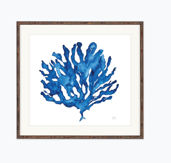 Кораллы акварель картина