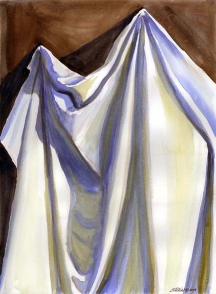 Светлая драпировка