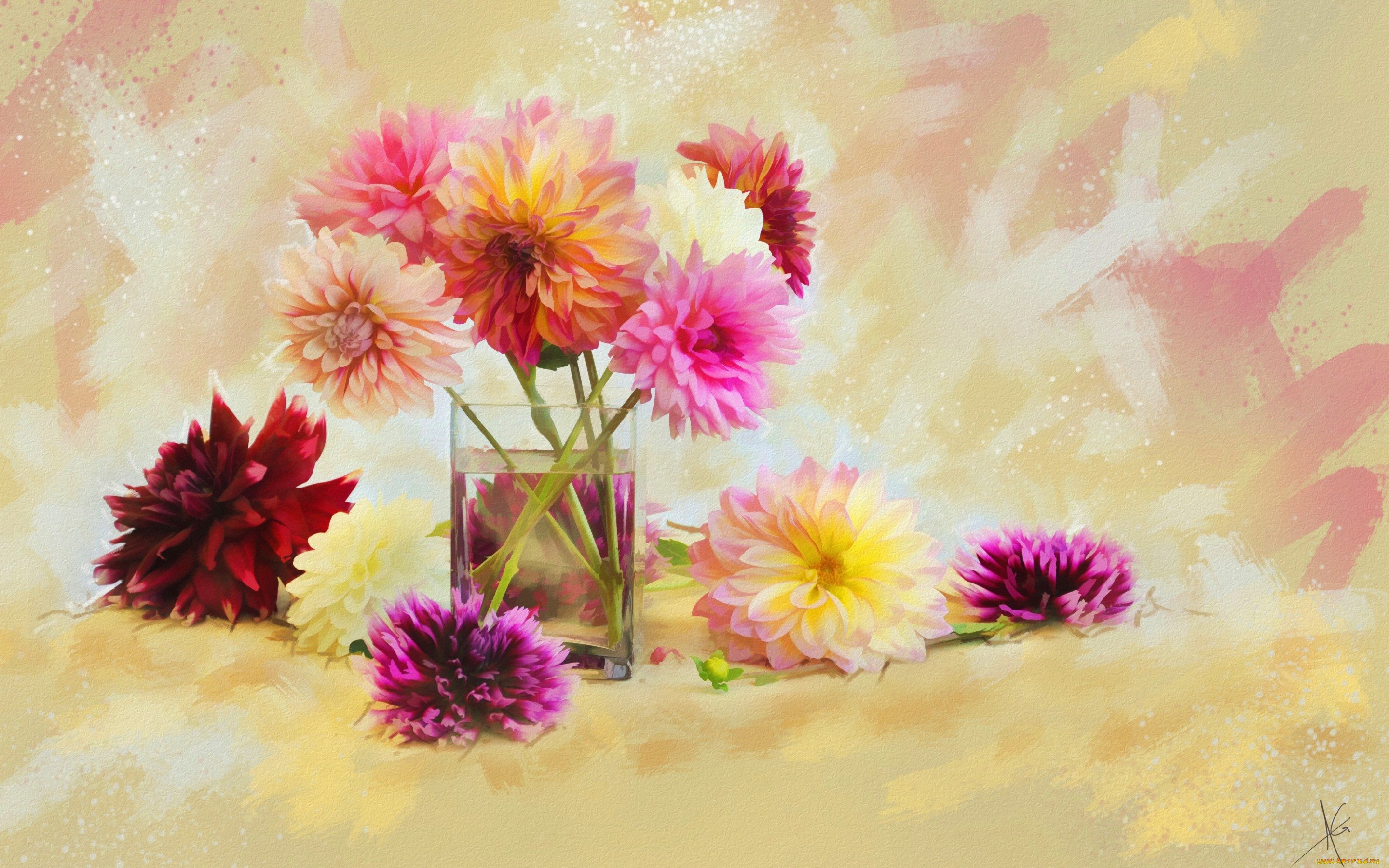 Картина цветы