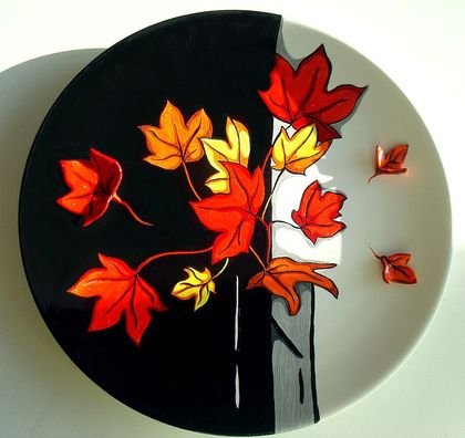 Панно на пластинке