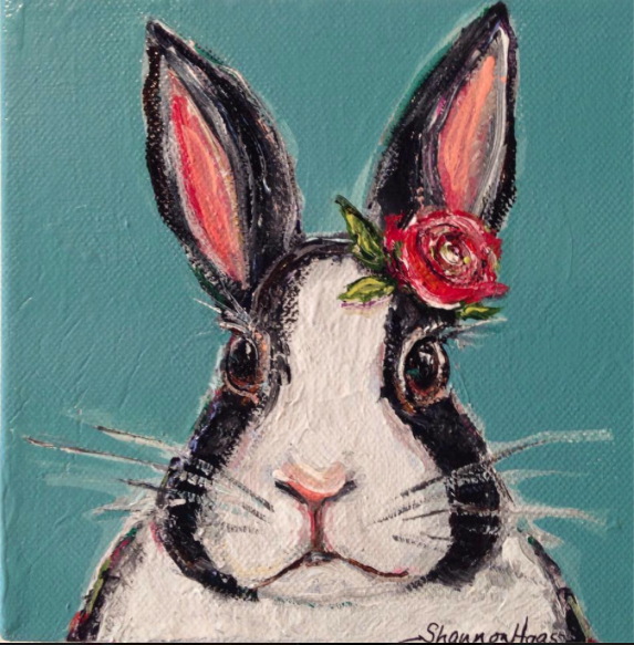 Кролик рисунок