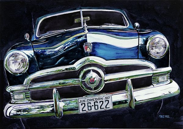 Живопись автомобили