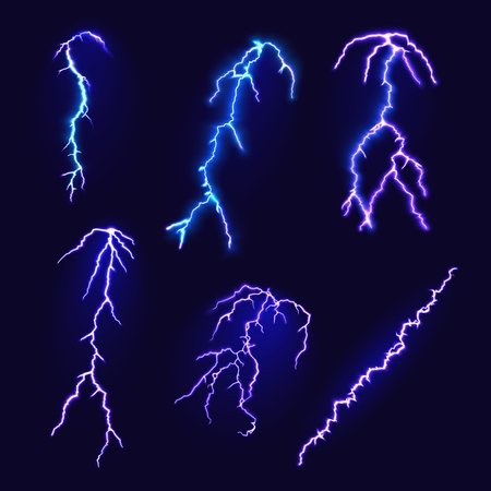 Молния чернилами