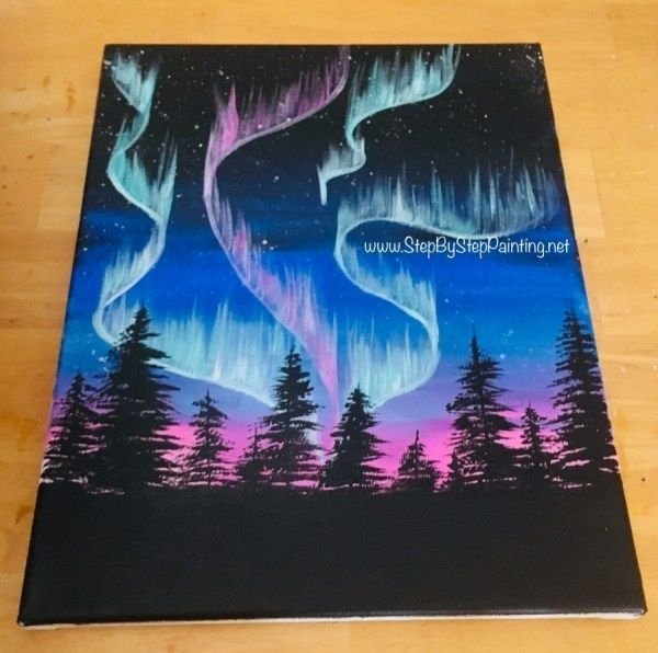 Касатка гуашью