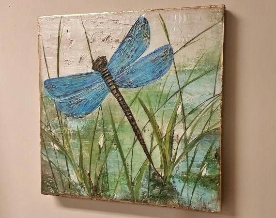 Интерьерная картина Стрекоза