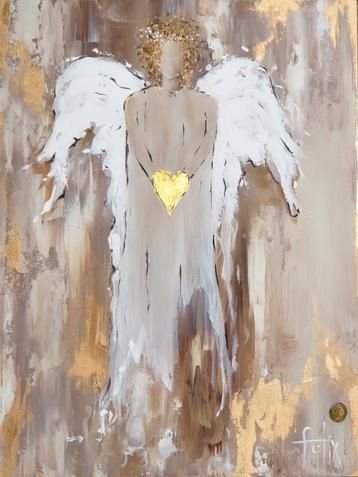 Ангел акрилом