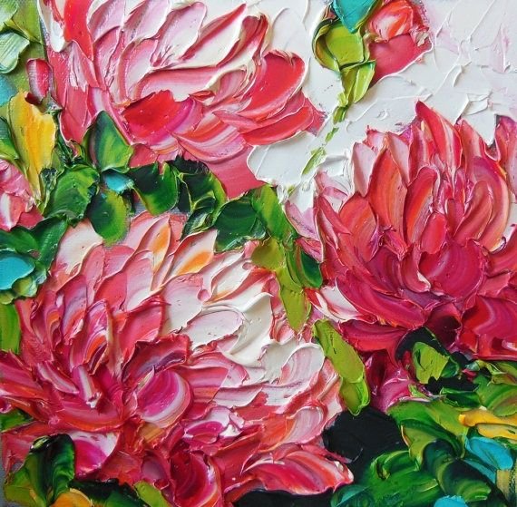 Мастихиновая живопись Импасто