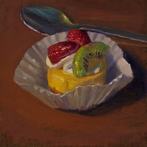 Акрил живопись десерт