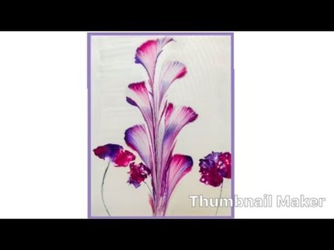 Живопись акрилом цепочкой