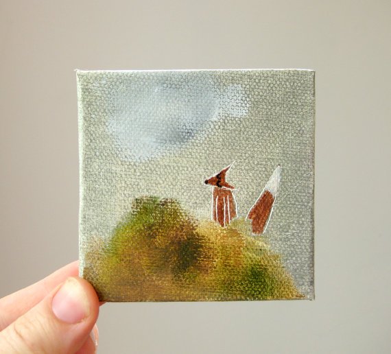 Идеи для мини холстов