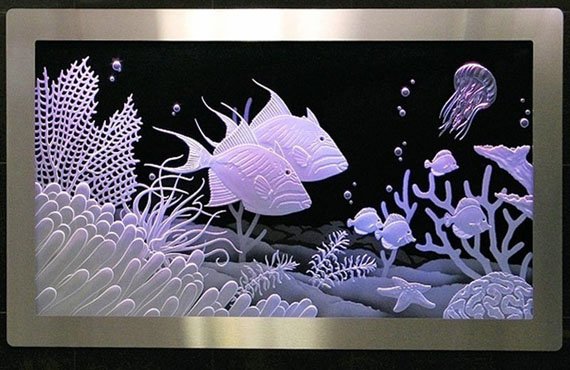 Панно из оргстекла