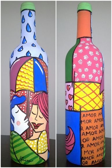 Роспись бутылок