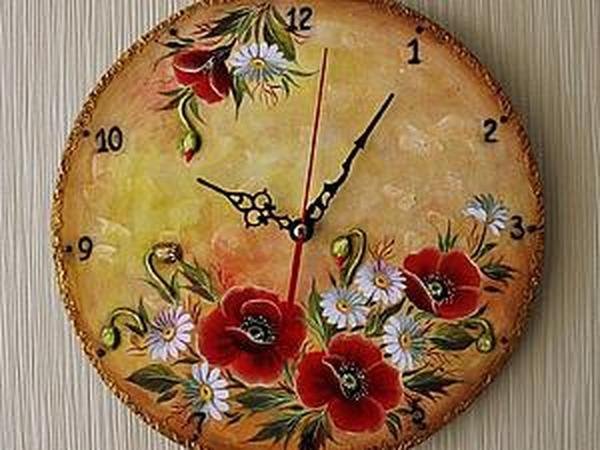 Часы роспись