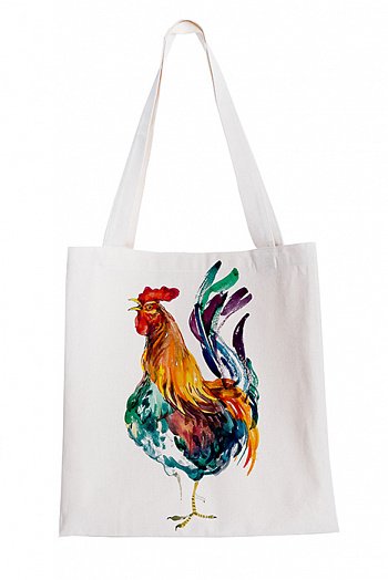 Шопперы с абстрактным рисунком