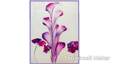 Рисуем цепочкой по акрилу