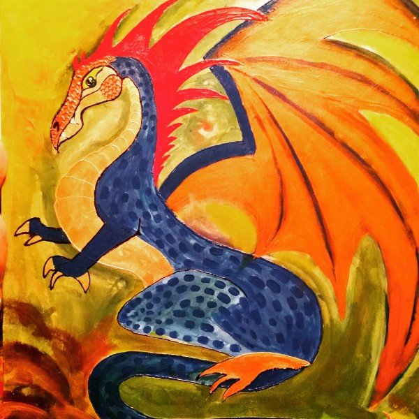 Джоанна Бэсфорд драконы Раскрашенные