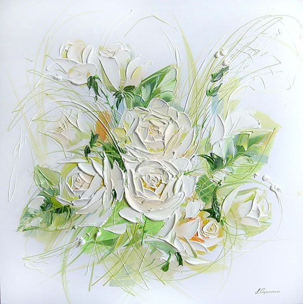 Людмила Скрипченко картины цветы