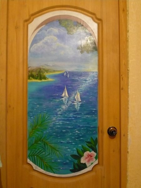 Роспись дверей