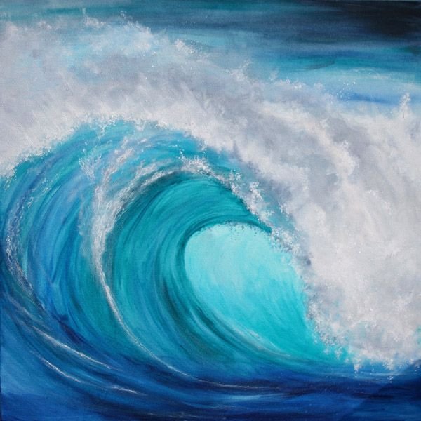 Море красок волны