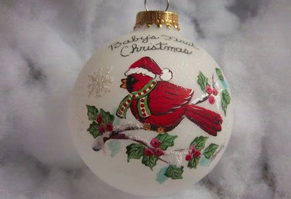 Новогодние игрушки Paint