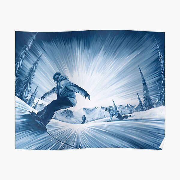 Картина сноубордиста