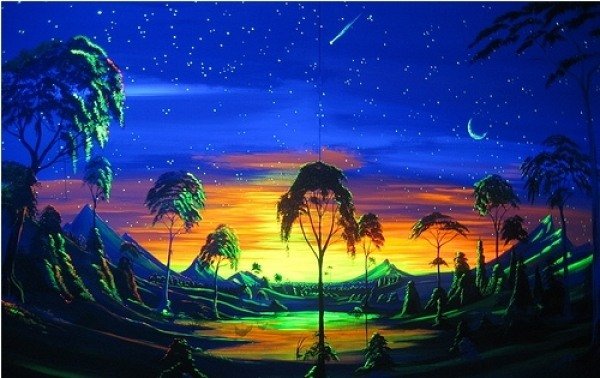 Люминесцентные пейзажи