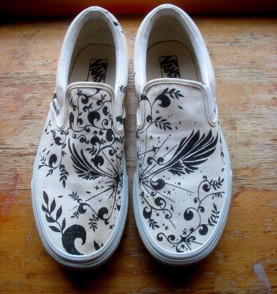 Узоры на обуви