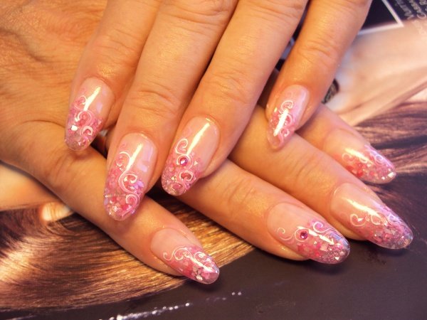 Наращивание ногтей акрил гелем ARBIX