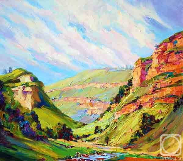 Известная картина горы Кавказа Монэ