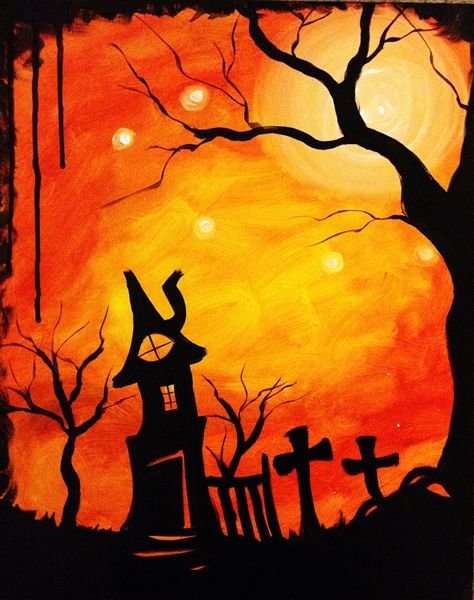 Рисунки на тему Хэллоуин