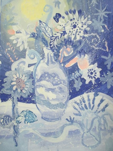 Сказочная композиция на окнах