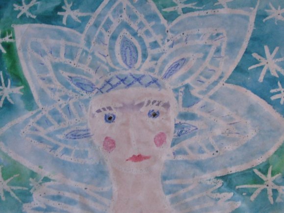 Замерзшее окно в живописи