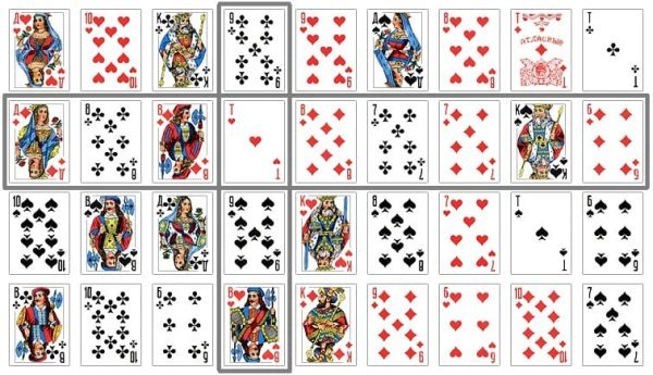 Игральные карты животные