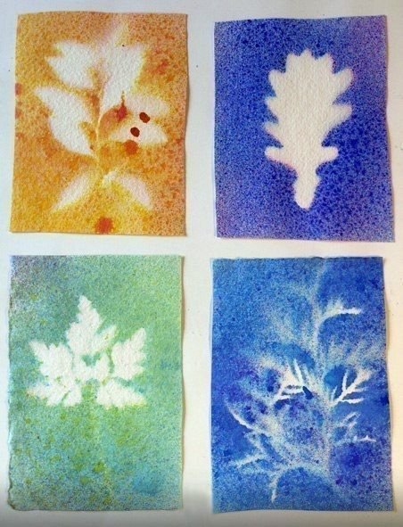 Нетрадиционное рисование с помощью